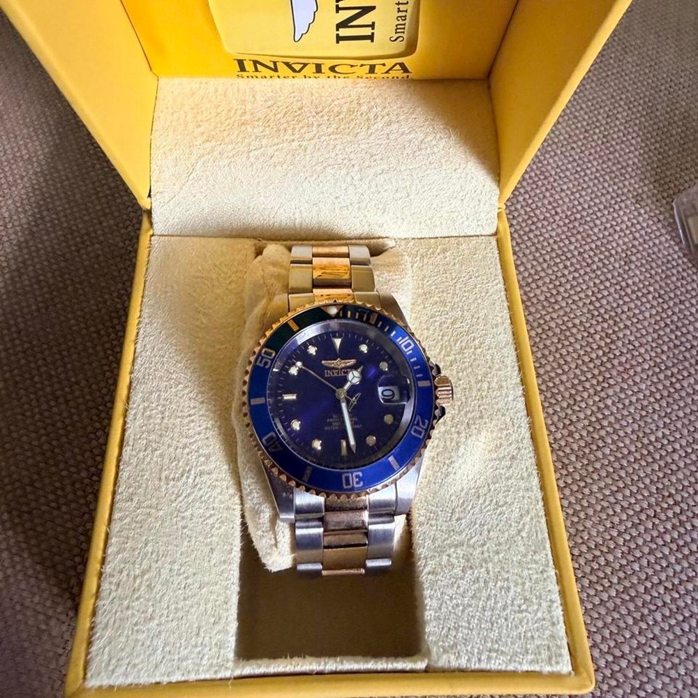 Invicta Pro Diver 20000 Blue Dial Stainless Steel Watch Brand new with tags